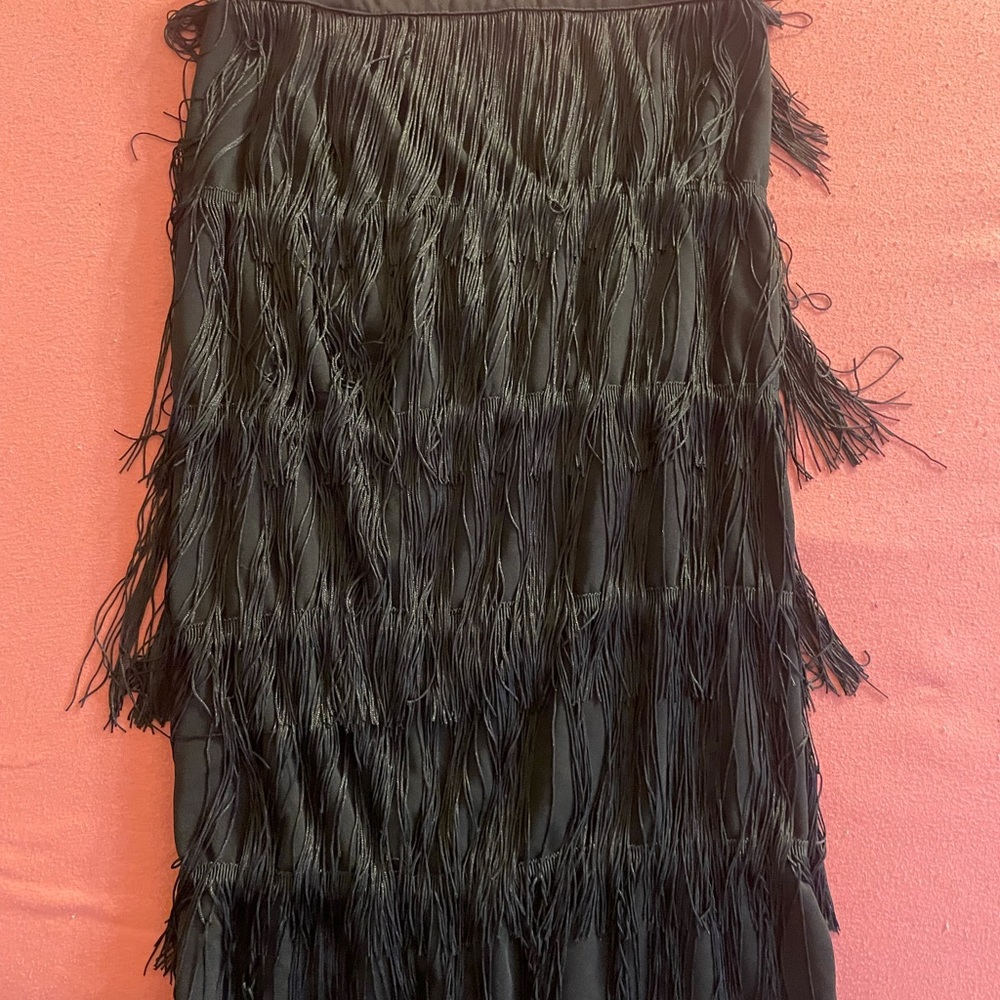 Fringe Detailed Skirt Perfect for a Vacation night vibe